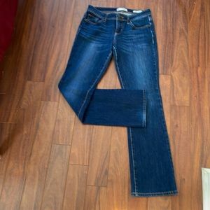 Guess boot cut mid rise jeans size 28
